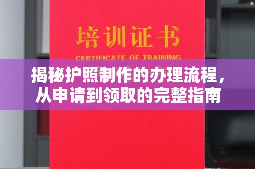 通许揭秘护照制作的办理流程，从申请到领取的完整指南