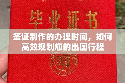 通许签证制作的办理时间，如何高效规划您的出国行程